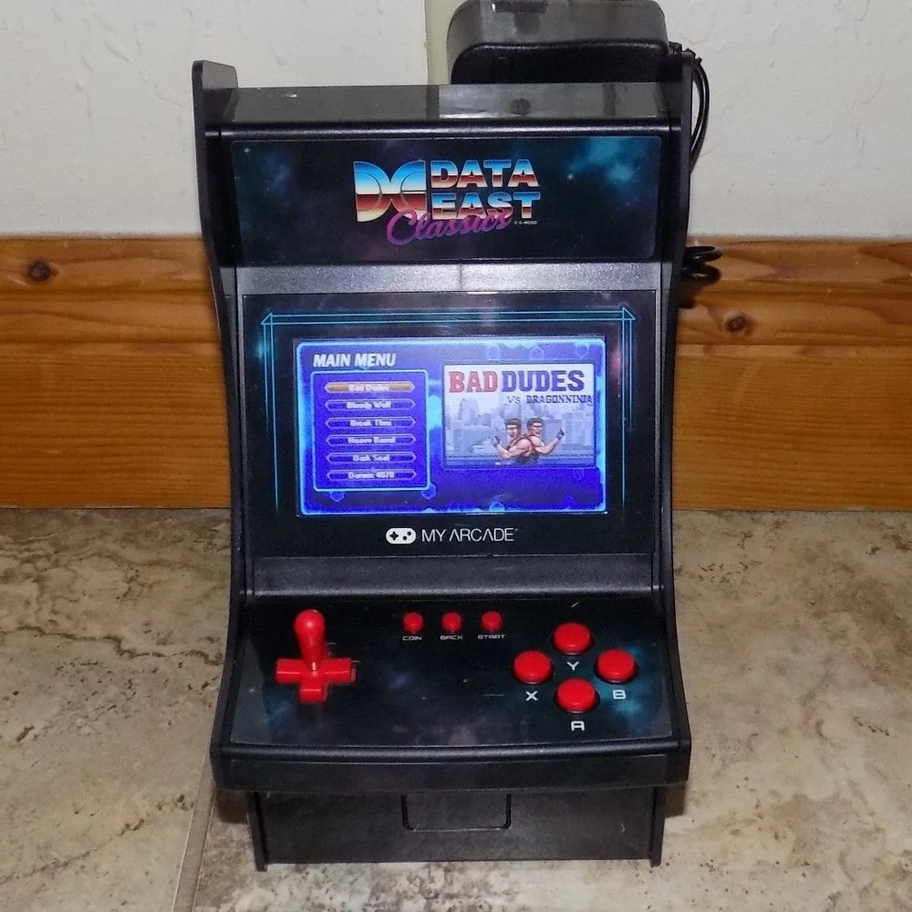 My Arcade Data East‎ Classics Mini Arcade Cabinet Black